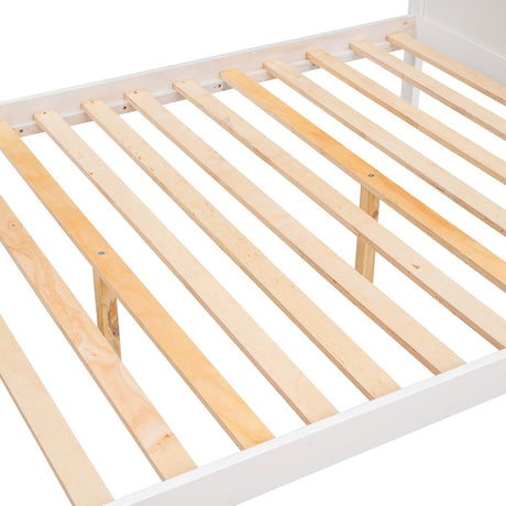 Twin Over Full Solid Wood Bunk Bed With Storage Staircase - Serenova - Sleep Galleria