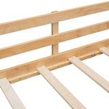 Twin Solid Wood Loft Bed With Storage Boxes - Sleep Galleria