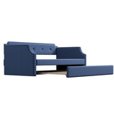 Upholstered Linen Twin Daybed With Trundle - Sleep Galleria