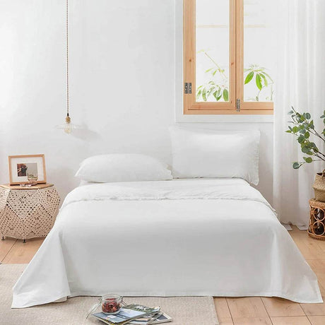 3 - Piece 100% Cotton Soft Sheet Set - Simple&Opulence - Sleep Galleria