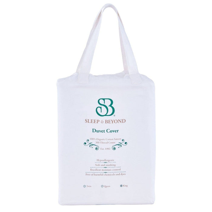 Sleep & Beyond Duvet Cover Sleep & Beyond 100% Organic Cotton Duvet Cover