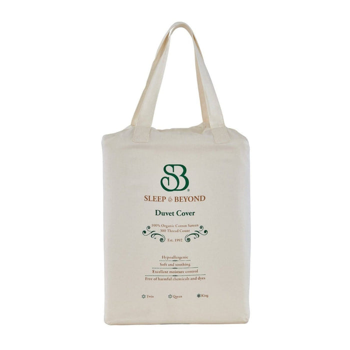 Sleep & Beyond Duvet Cover Sleep & Beyond 100% Organic Cotton Duvet Cover