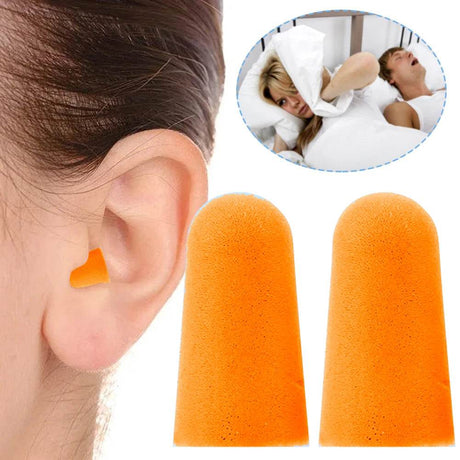 1 Pair Soft Ear Plug Noise Reduction Anti - noise Plugs with Storage Box Sound Insulation Earplug Reusable for Sleeping - Sleep Galleria - Sleep Galleria