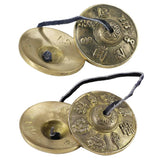 1 Pair Yoga Cymbals Brass Cymbal Bell Chimes Tibetan Buddhist Style Tingsha Meditation Yoga Accessory Instrument Cymbals Yoga - Sleep Galleria - Sleep Galleria
