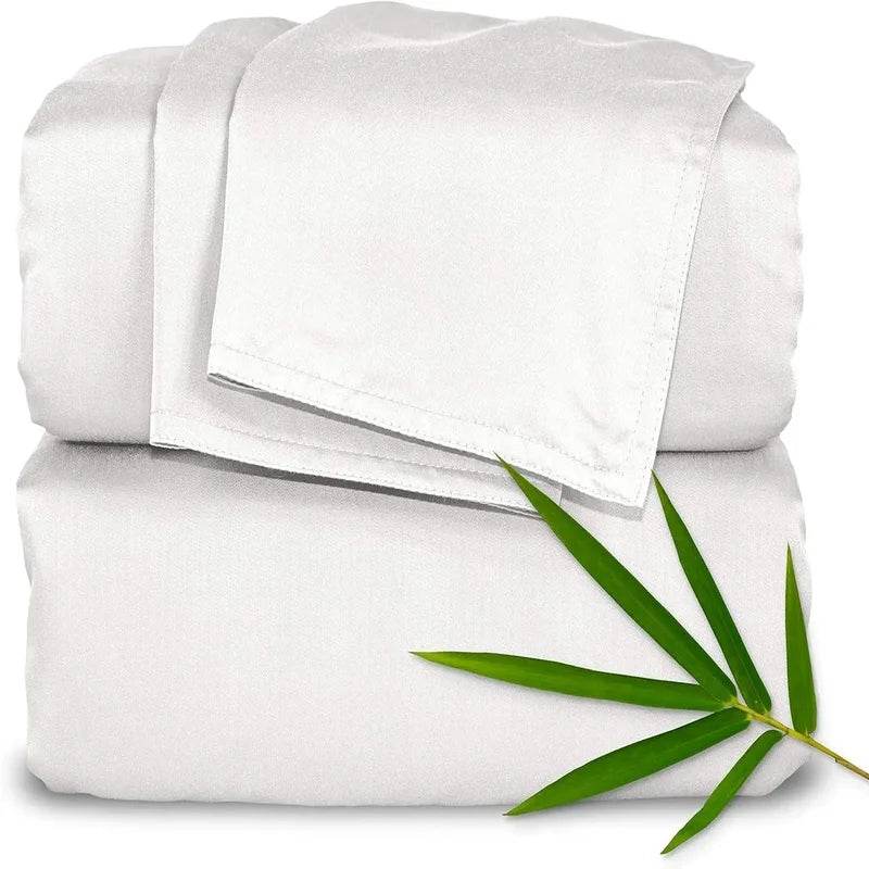 100% Organic Viscose Bamboo Bed Sheet Set - Soft, Breathable, and Eco - Friendly Bedding - Sleep Galleria - Sleep Galleria
