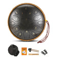 12 Inch D Tone Ethereal Drum Yoga Meditation Sound Healing 15 Notes Percussion Musical Instrument Child Beginner Hand Drum - Sleep Galleria - Sleep Galleria