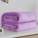 230GSM Coral Fleece Flannel Blankets For Beds Solid Blue Pink Soft Warm Thin Bedspread Sofa Cover Faux Fur Plaid Blanket - Sleep Galleria - Sleep Galleria
