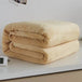 230GSM Coral Fleece Flannel Blankets For Beds Solid Blue Pink Soft Warm Thin Bedspread Sofa Cover Faux Fur Plaid Blanket - Sleep Galleria - Sleep Galleria