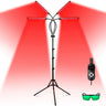 4 Head Red Light Therapy Lamp Infrared Light w/Timer Adjustable 660nm 850nm Near Infrared Light for Body Pain Relief Skin Care - Sleep Galleria - Sleep Galleria