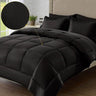 Bedding Set, 7 Pieces King Comforter Set in Green Ruffle, Shabby Chic Bed in A Bag with Premium Brushed Microfiber, Bedding - Sleep Galleria - Sleep Galleria