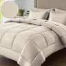 Bedding Set, 7 Pieces King Comforter Set in Green Ruffle, Shabby Chic Bed in A Bag with Premium Brushed Microfiber, Bedding - Sleep Galleria - Sleep Galleria