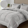 Bedding Set, 7 Pieces King Comforter Set in Green Ruffle, Shabby Chic Bed in A Bag with Premium Brushed Microfiber, Bedding - Sleep Galleria - Sleep Galleria
