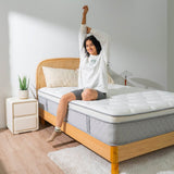 Medium 10-Inch Hybrid Gel-Infused Cooling Memory Foam Mattress - Sleep Galleria