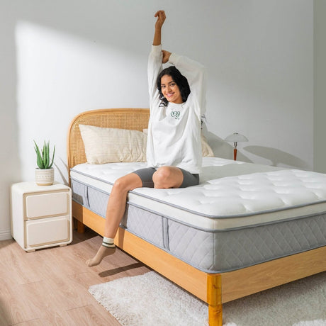 Medium 10-Inch Hybrid Gel-Infused Cooling Memory Foam Mattress - Sleep Galleria