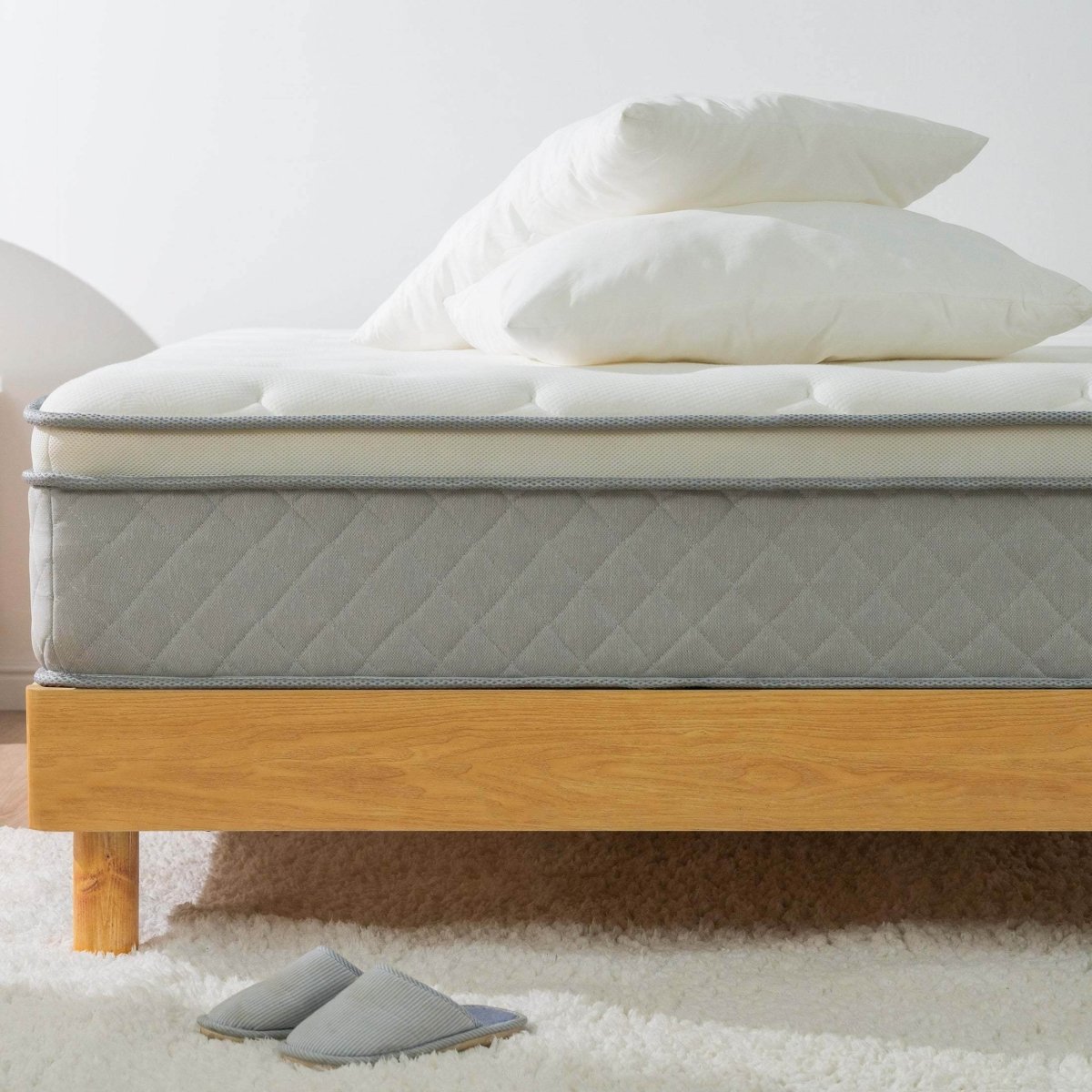 Medium 10-Inch Hybrid Gel-Infused Cooling Memory Foam Mattress - Sleep Galleria
