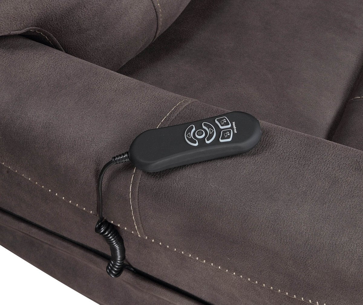 Brisbane Power Lift Chair w/ 3 heat zones - Sleep Galleria - Sleep Galleria