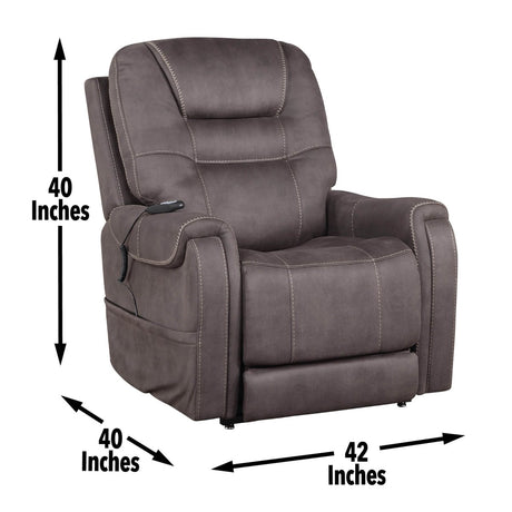 Brisbane Power Lift Chair w/ 3 heat zones - Sleep Galleria