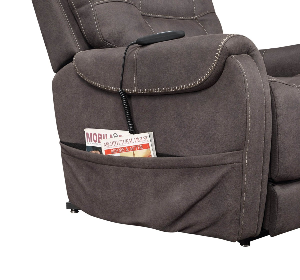 Brisbane Power Lift Chair w/ 3 heat zones - Sleep Galleria - Sleep Galleria