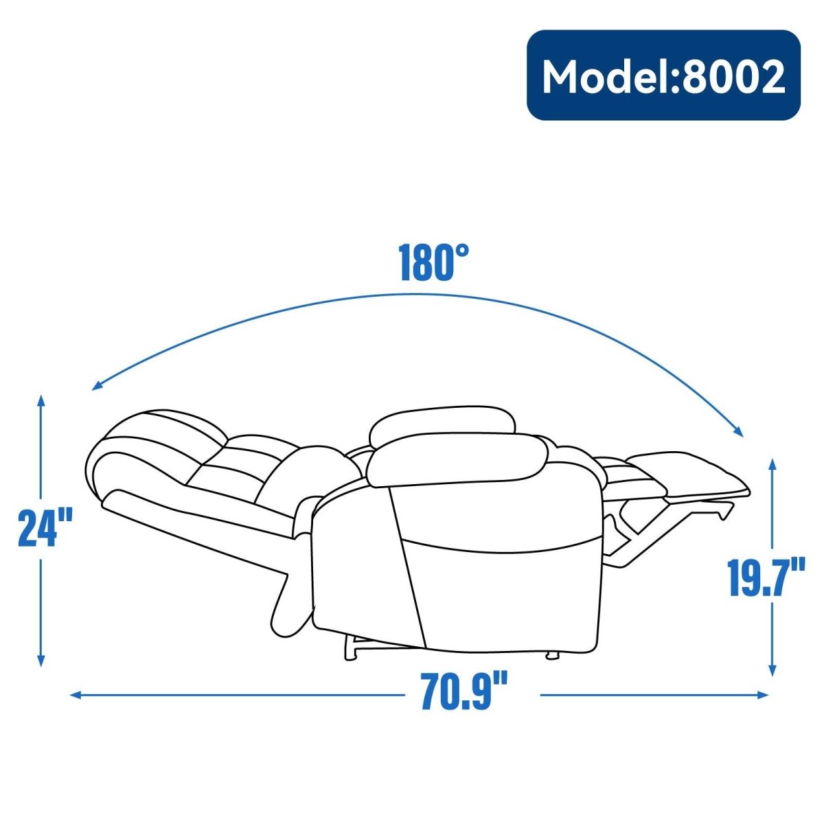 Brown Dual Motor Infinite Position Up to 350 LBS - Sleep Galleria - Sleep Galleria