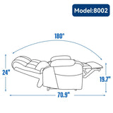 Brown Dual Motor Infinite Position Up to 350 LBS - Sleep Galleria - Sleep Galleria