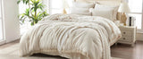 Comforter Set King Size, with Sheets 7 Pieces Boho Tassel Bed in a Bag Soft Lightweight Bedding Sets, All Season Fringe Bed Set - Sleep Galleria - Sleep Galleria