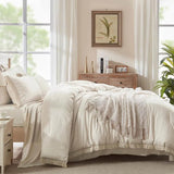 Comforter Set King Size, with Sheets 7 Pieces Boho Tassel Bed in a Bag Soft Lightweight Bedding Sets, All Season Fringe Bed Set - Sleep Galleria - Sleep Galleria