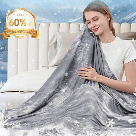 Cooling Blanket Tie Dye Queen Size, Summer Blankets for Hot Sleepers & Night Sweat, Cold Cool Lightweight Cooling Blanket - Sleep Galleria - Sleep Galleria