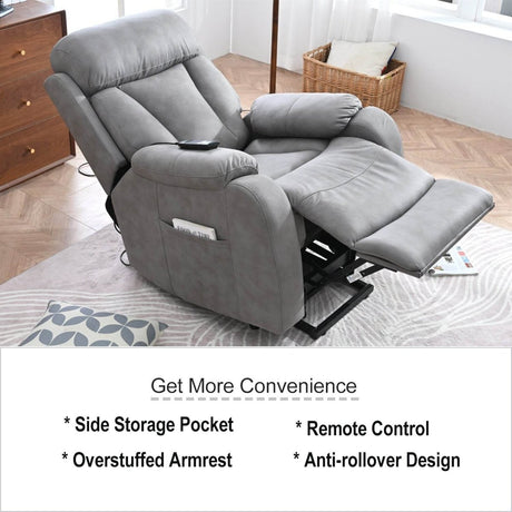 Electric Power Lift Recliner Chair - Sleep Galleria - Sleep Galleria