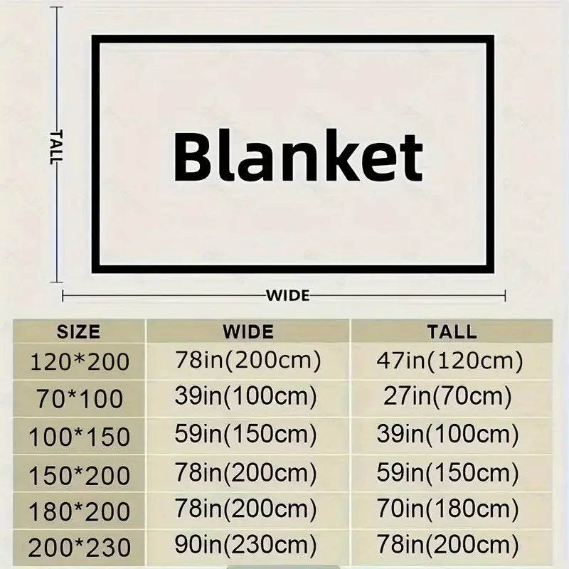 Faux Fur Throw Blanket for Couch, Cozy Warm Plush Striped Blanket for Sofa Bedroom Living Room, All Season Use - Sleep Galleria