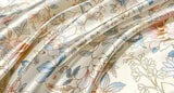 Floral Duvet Cover King Size, with Flat Sheet, 4 Pieces Satin Soft Bedding, 1 Breathable Duvet Cover 104x90 Inches, Bedding Set - Sleep Galleria - Sleep Galleria