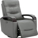 Genuine Leather Power Swivel Glider Rocker Recliner, Adjustable Power Headrest, Wooden Armrest, Certified Recliner Chair Sofa - Sleep Galleria - Sleep Galleria