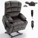 Grey Dual Motor Infinite Position Up to 350 LBS - Sleep Galleria