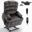 Grey Dual Motor Infinite Position Up to 350 LBS - Sleep Galleria
