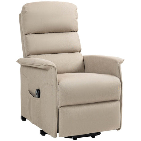 HOMCOM Power Lift Recliner Chair - Sleep Galleria - Sleep Galleria