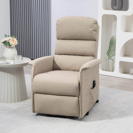 HOMCOM Power Lift Recliner Chair - Sleep Galleria - Sleep Galleria