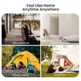 iDOO Queen Size Air Mattress, Inflatable Airbed with Built - in Pump, 650lb MAX - Sleep Galleria - Sleep Galleria