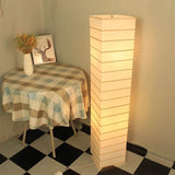 Japanese - style Paper Lampshade Floor Lamp Nordic Minimalist Paper Standing Lamp Bedside Bedroom Study Living Room Lampara Led - Sleep Galleria - Sleep Galleria