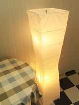 Japanese - style Paper Lampshade Floor Lamp Nordic Minimalist Paper Standing Lamp Bedside Bedroom Study Living Room Lampara Led - Sleep Galleria - Sleep Galleria
