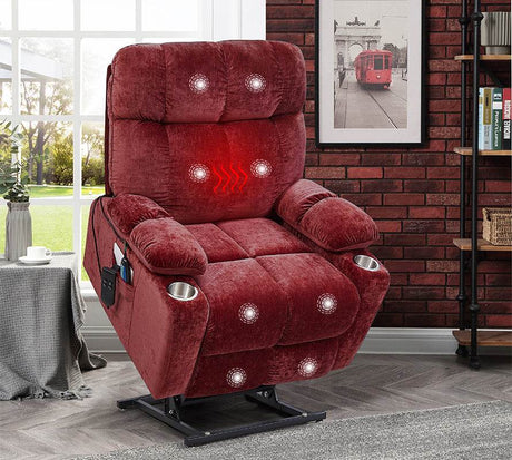 Liyasi Dual OKIN Motor Power Lift Recliner Chair - Sleep Galleria - Sleep Galleria