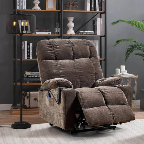 Liyasi Dual OKIN Motor Power Lift Recliner Chair - Sleep Galleria - Sleep Galleria