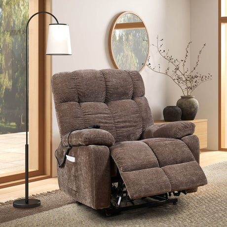 Liyasi Dual OKIN Motor Power Lift Recliner Chair - Sleep Galleria - Sleep Galleria