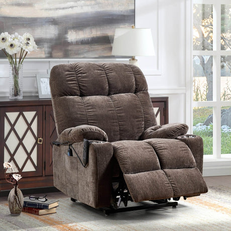 Liyasi Dual OKIN Motor Power Lift Recliner Chair - Sleep Galleria - Sleep Galleria