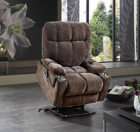 Liyasi Dual OKIN Motor Power Lift Recliner Chair - Sleep Galleria - Sleep Galleria