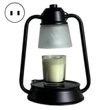 Melting Candle Lantern Elegant Metal Candle Warmer Lamp with Dimmable Timer Function for Safe Desktop Wax Melting High Stability - Sleep Galleria - Sleep Galleria