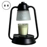 Melting Candle Lantern Elegant Metal Candle Warmer Lamp with Dimmable Timer Function for Safe Desktop Wax Melting High Stability - Sleep Galleria - Sleep Galleria