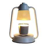 Melting Candle Lantern Elegant Metal Candle Warmer Lamp with Dimmable Timer Function for Safe Desktop Wax Melting High Stability - Sleep Galleria - Sleep Galleria
