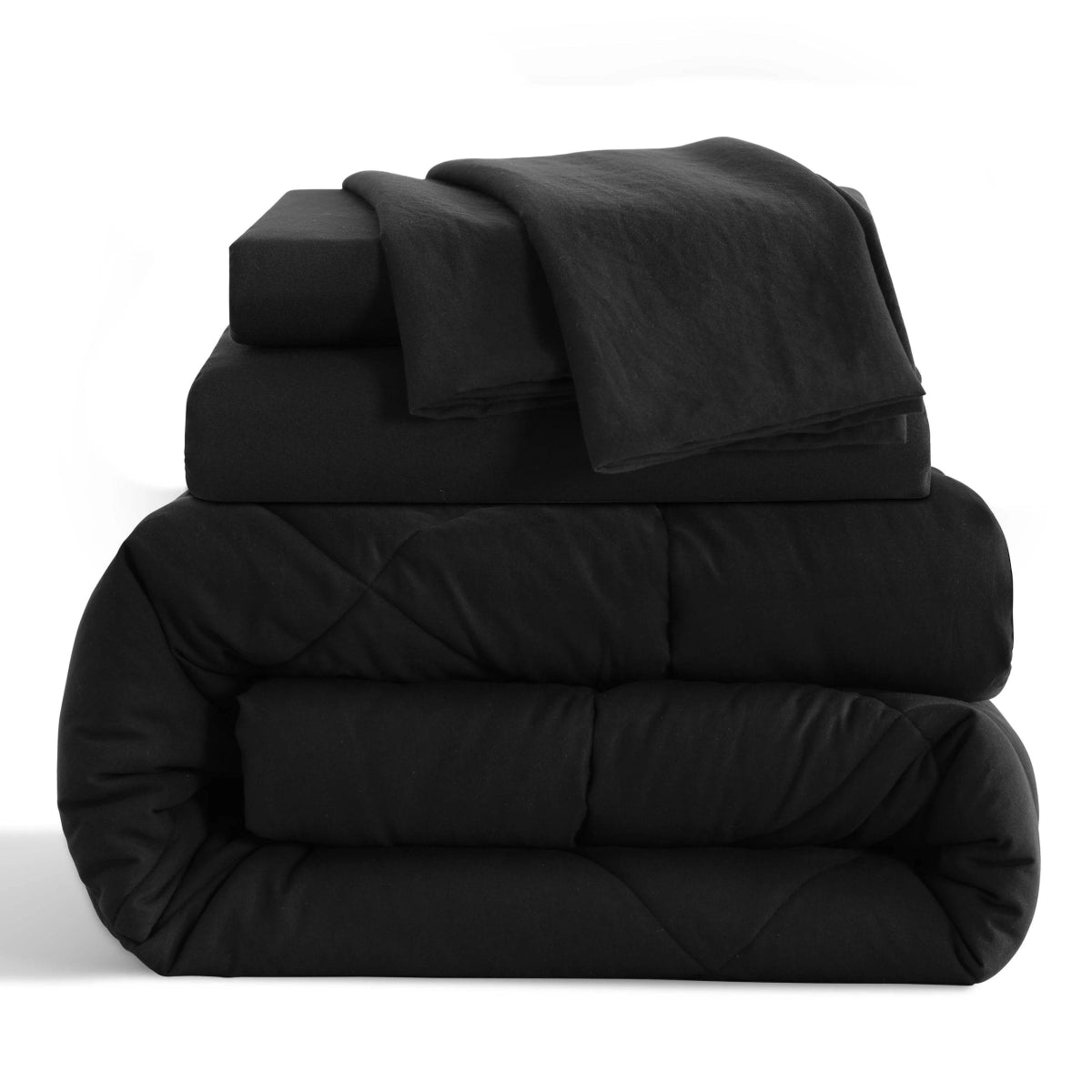 Ntbay 5 Piece Breathable Twin Bedding Comforter Set, Ultra Soft and Cozy Bed in a Bag - Sleep Galleria - Sleep Galleria