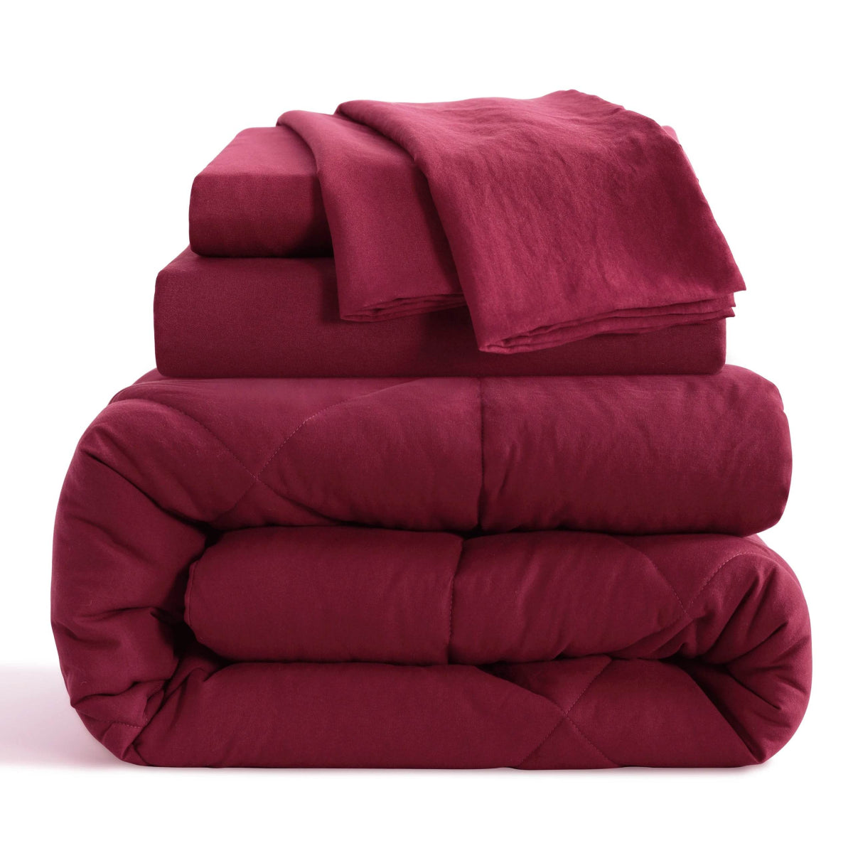 Ntbay 5 Piece Breathable Twin Bedding Comforter Set, Ultra Soft and Cozy Bed in a Bag - Sleep Galleria - Sleep Galleria