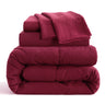 Ntbay 5 Piece Breathable Twin Bedding Comforter Set, Ultra Soft and Cozy Bed in a Bag - Sleep Galleria - Sleep Galleria