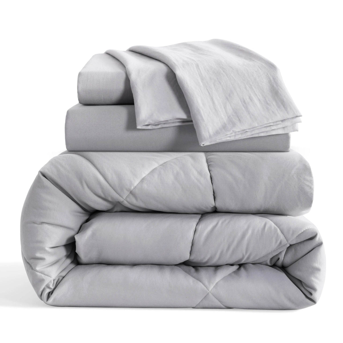 Ntbay 5 Piece Breathable Twin Bedding Comforter Set, Ultra Soft and Cozy Bed in a Bag - Sleep Galleria - Sleep Galleria